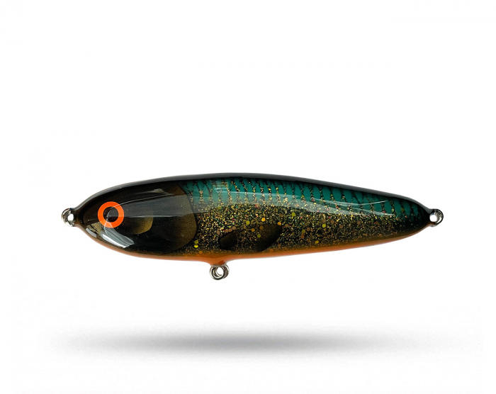 Xet Lures Little Bastard - Hot Sucker i gruppen Fiskedrag / Jerkbaits hos Örebro Fiske & Outdoor AB (Xet Little B - Hot Sucker)